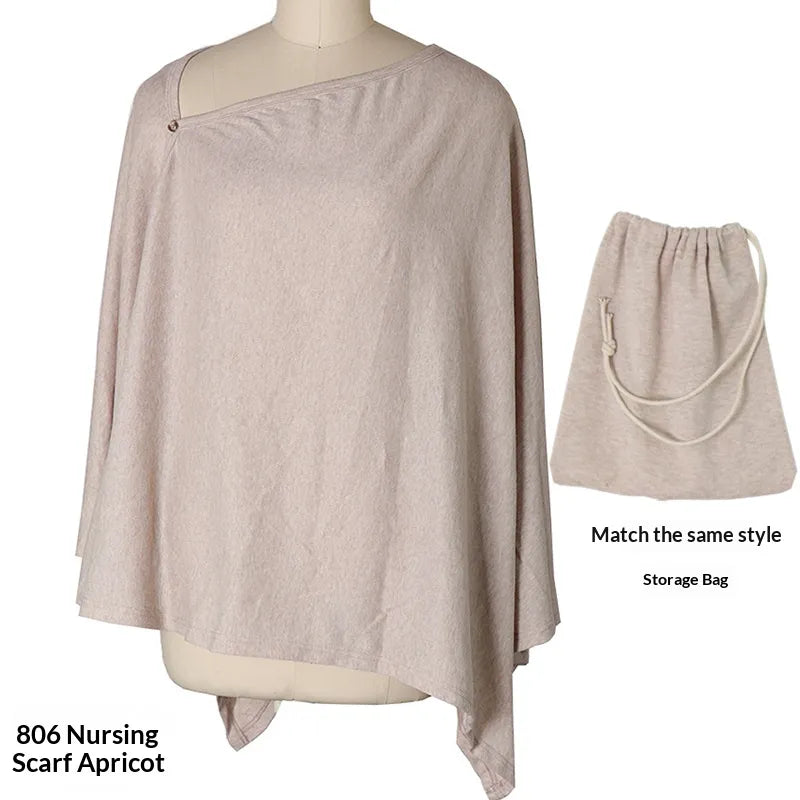 Modal Multi-Functional Nursing Cover with Storage Bag