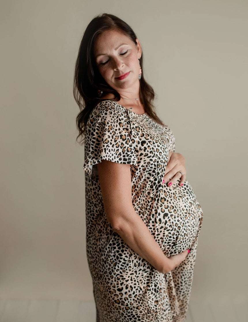 Mommy & Baby Hospital Bundle | Leopard