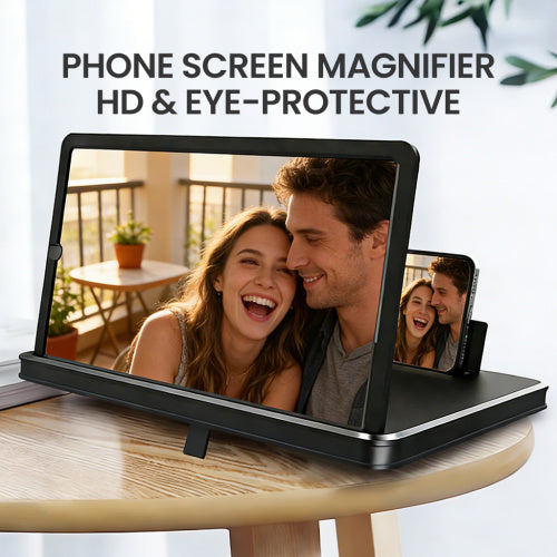 3D Phone Screen Magnifier – 8.5" HD Display, Foldable, No Power Required