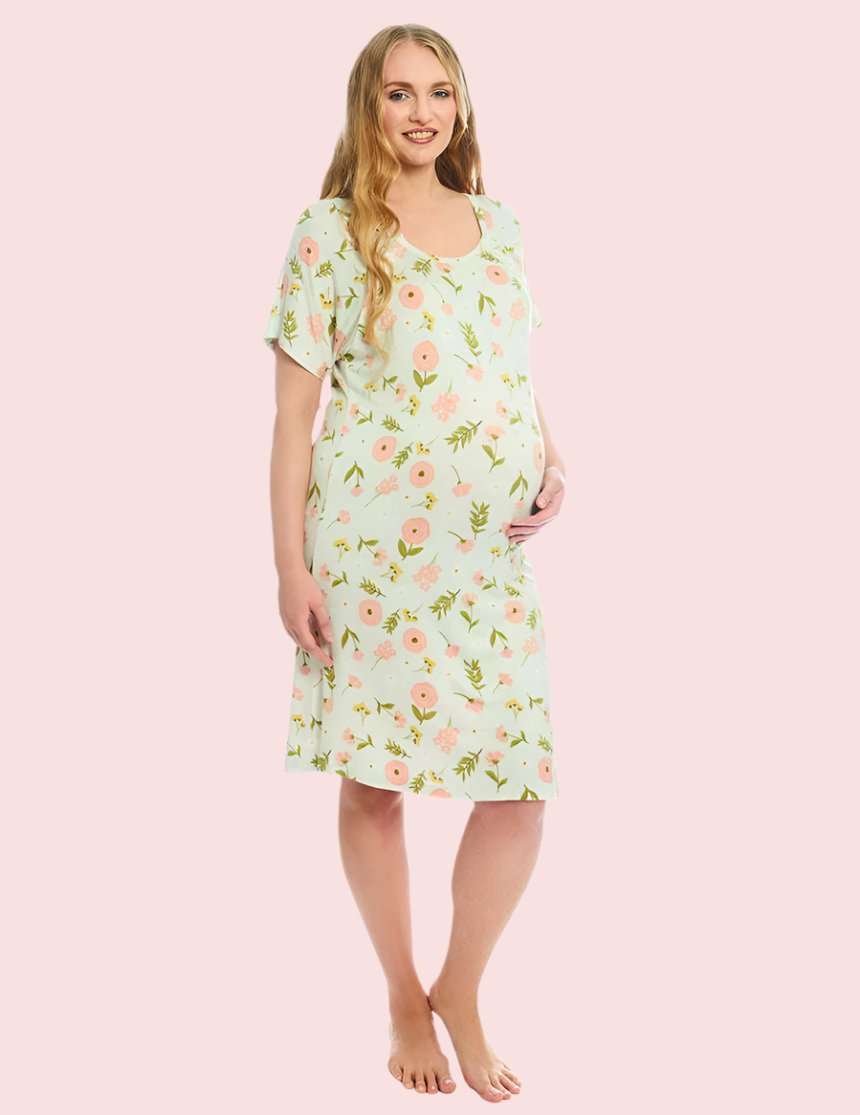Carnation | Rosa Labor & Delivery Gown