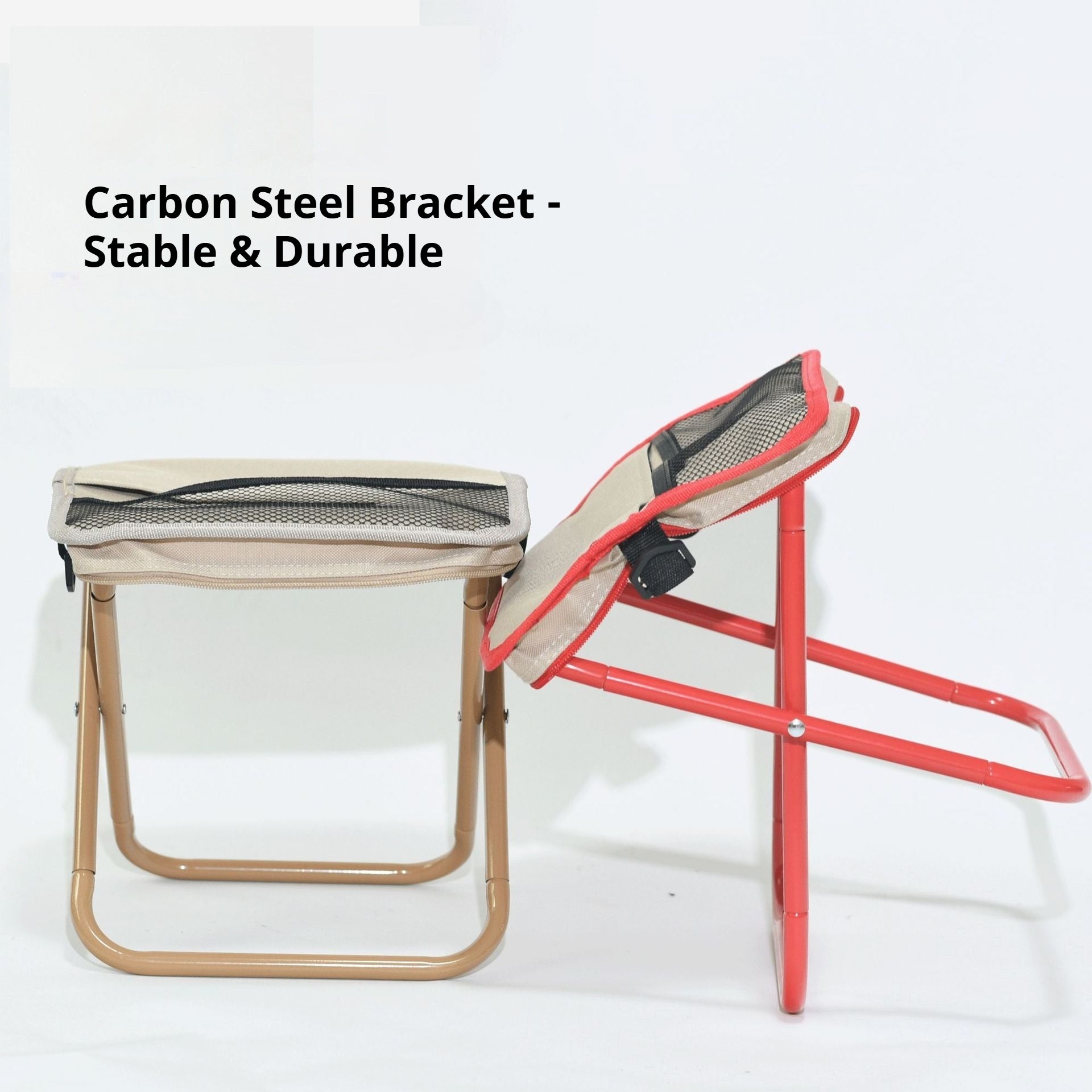 Portable Folding Camping Stool with Shoulder Strap