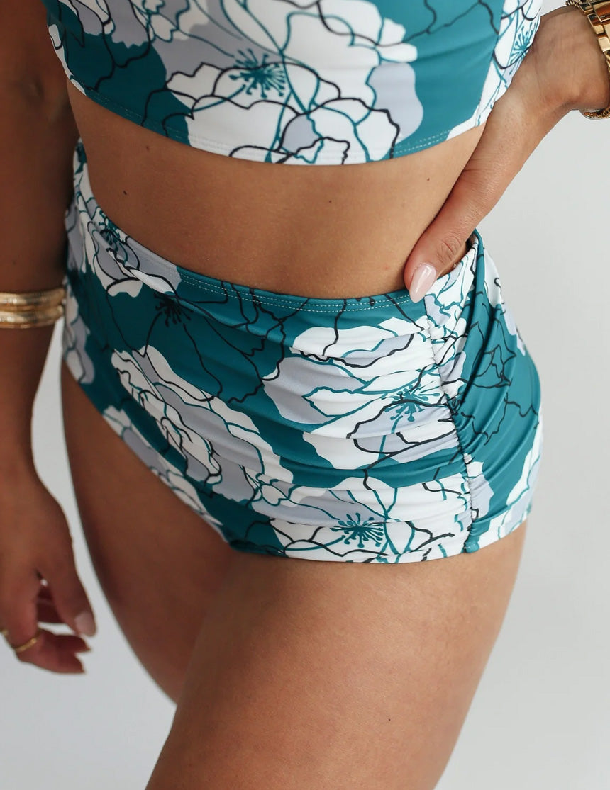 Full Coverage High Waist Bikini Bottoms