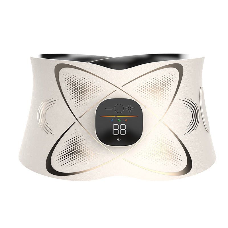EMS Heated Waist Massage Belt – Adjustable Muscle Stimulation & Heat
