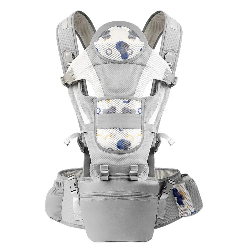 All-in-One Baby Carrier Hip Seat for Newborn to Toddler