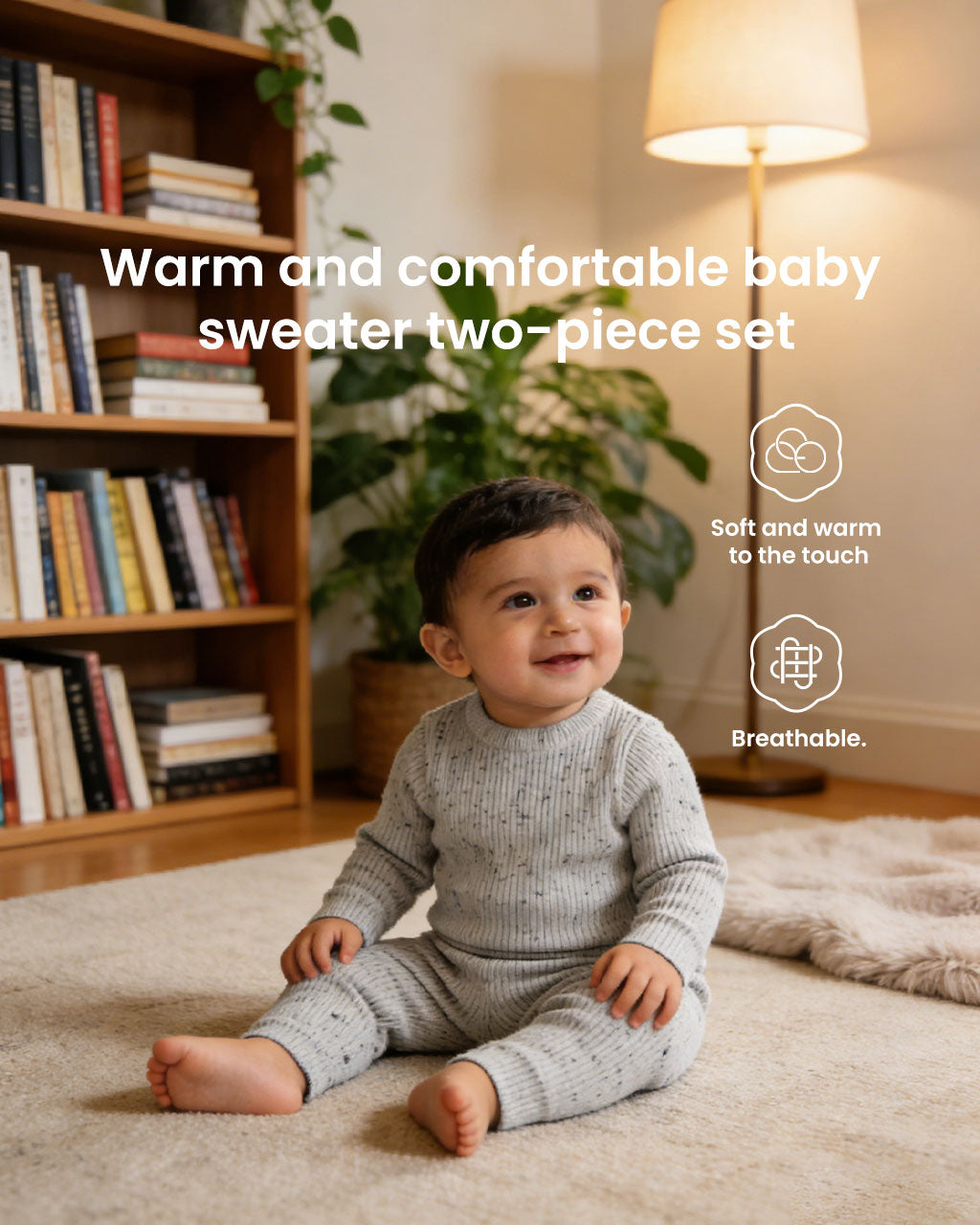 Baby Knit Sweater Set – Two-Piece Pullover Outfit