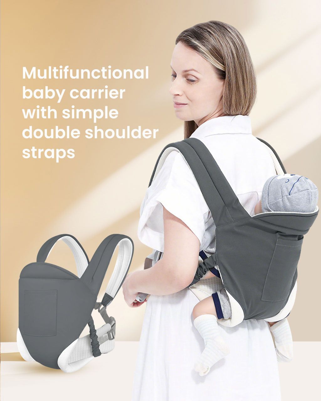 Baby Carrier Backpack – Lightweight Multi-Season Newborn to Toddler