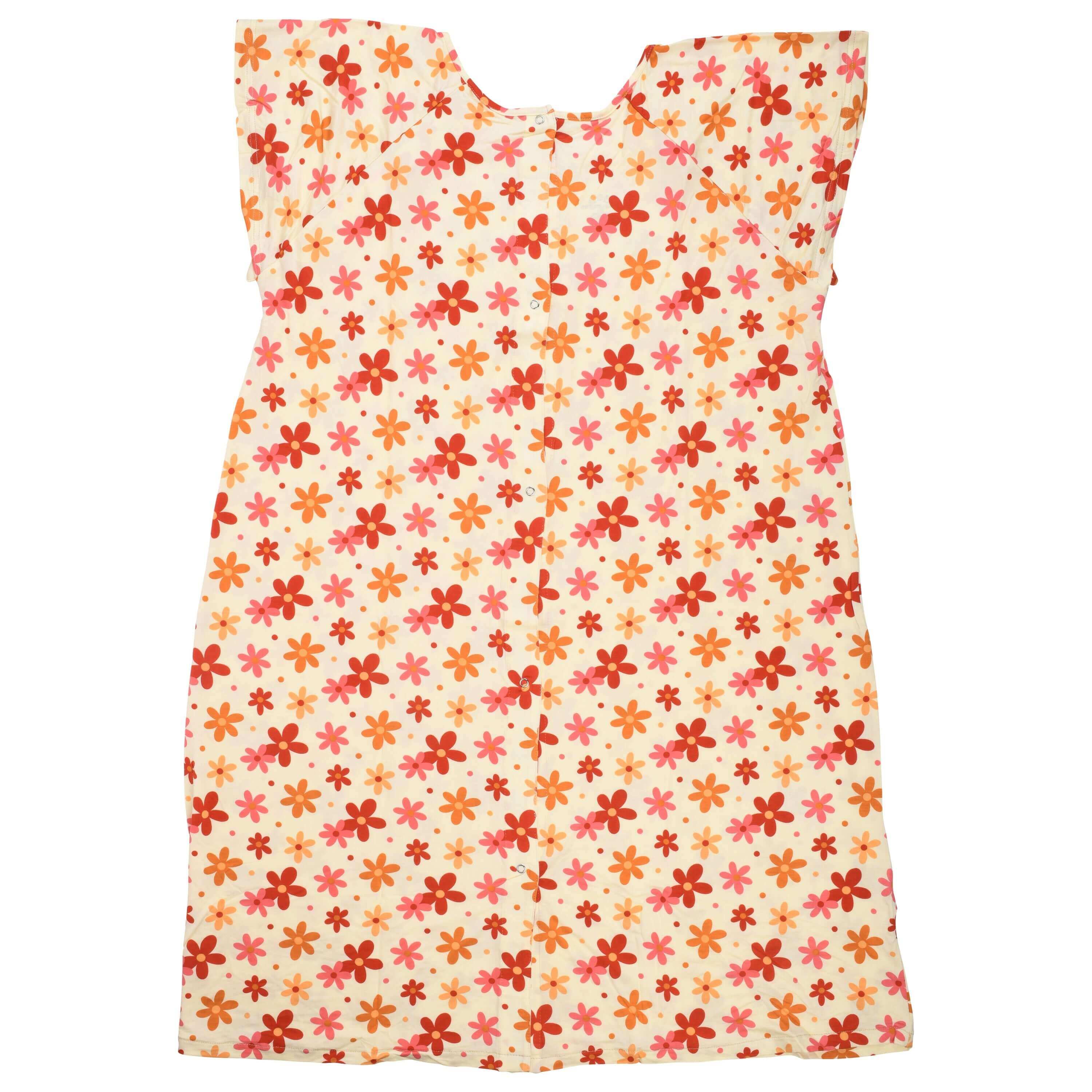 Groovy Flower Labor & Delivery Gown