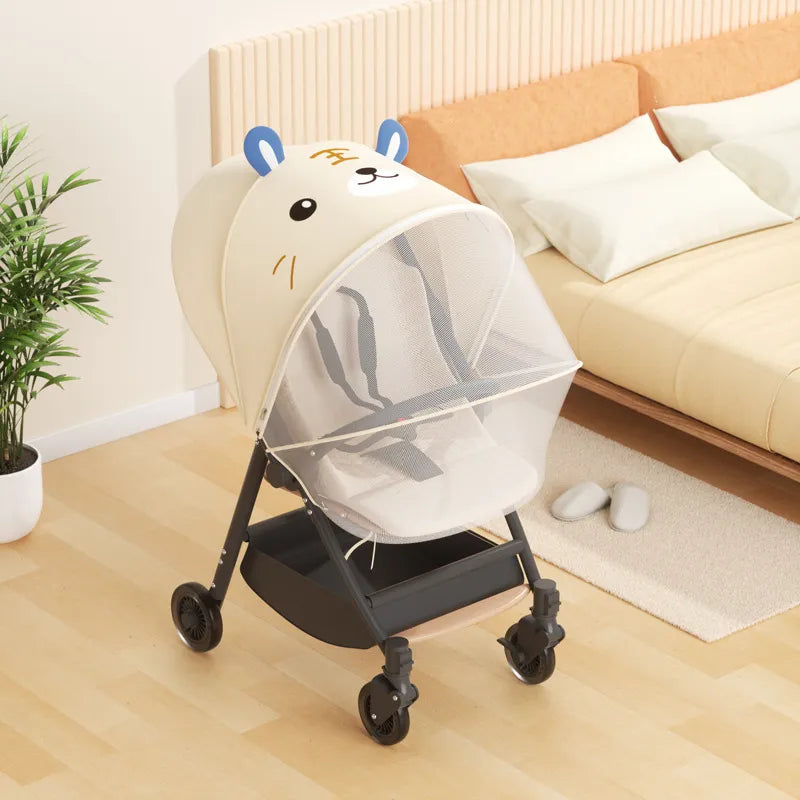 Full-Coverage Baby Stroller Mosquito Net