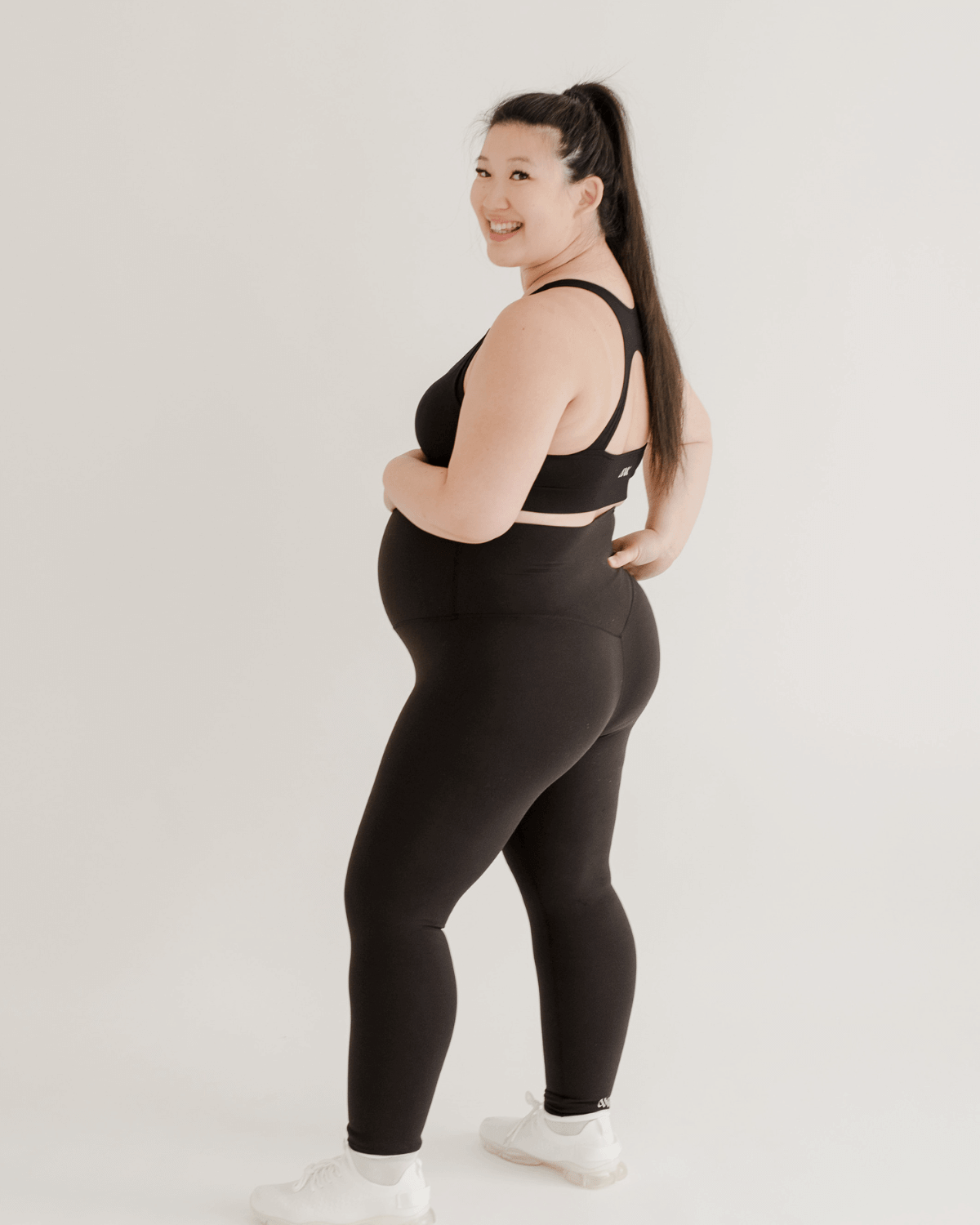 AXK CORE Classic Maternity Legging | Black