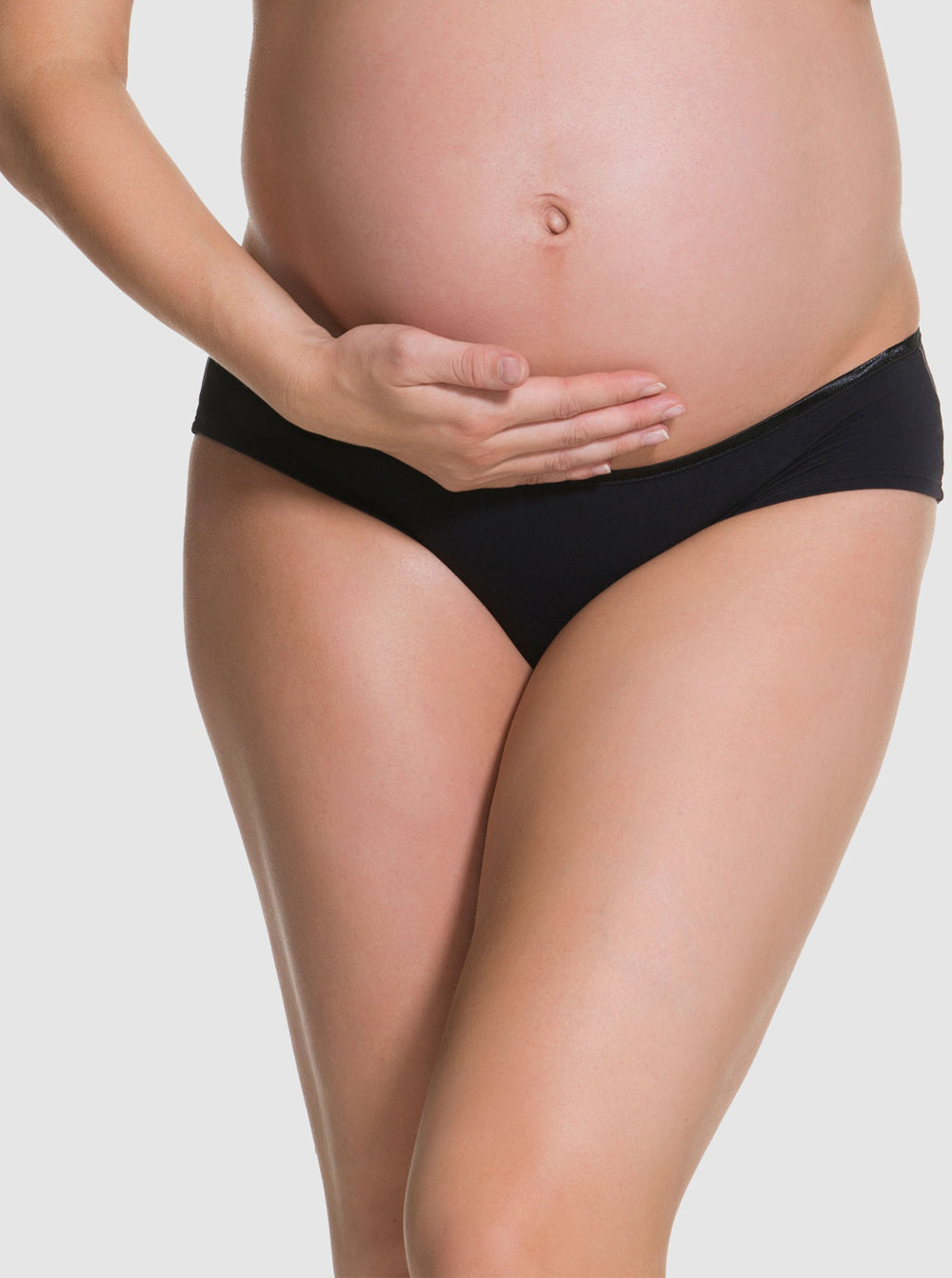 Cake Maternity Croissant Bikini Brief in Nude or Black