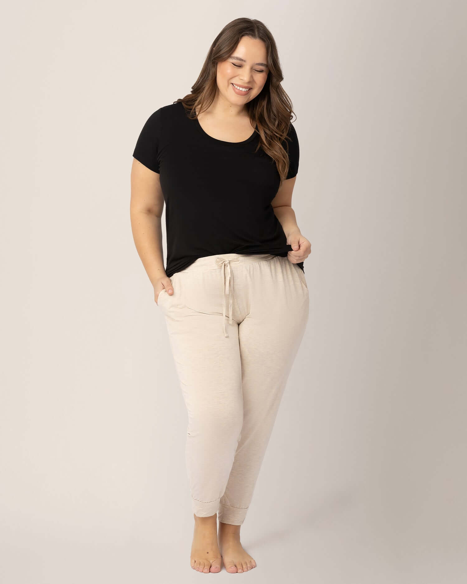 Everyday Lounge Jogger | Oatmeal Heather
