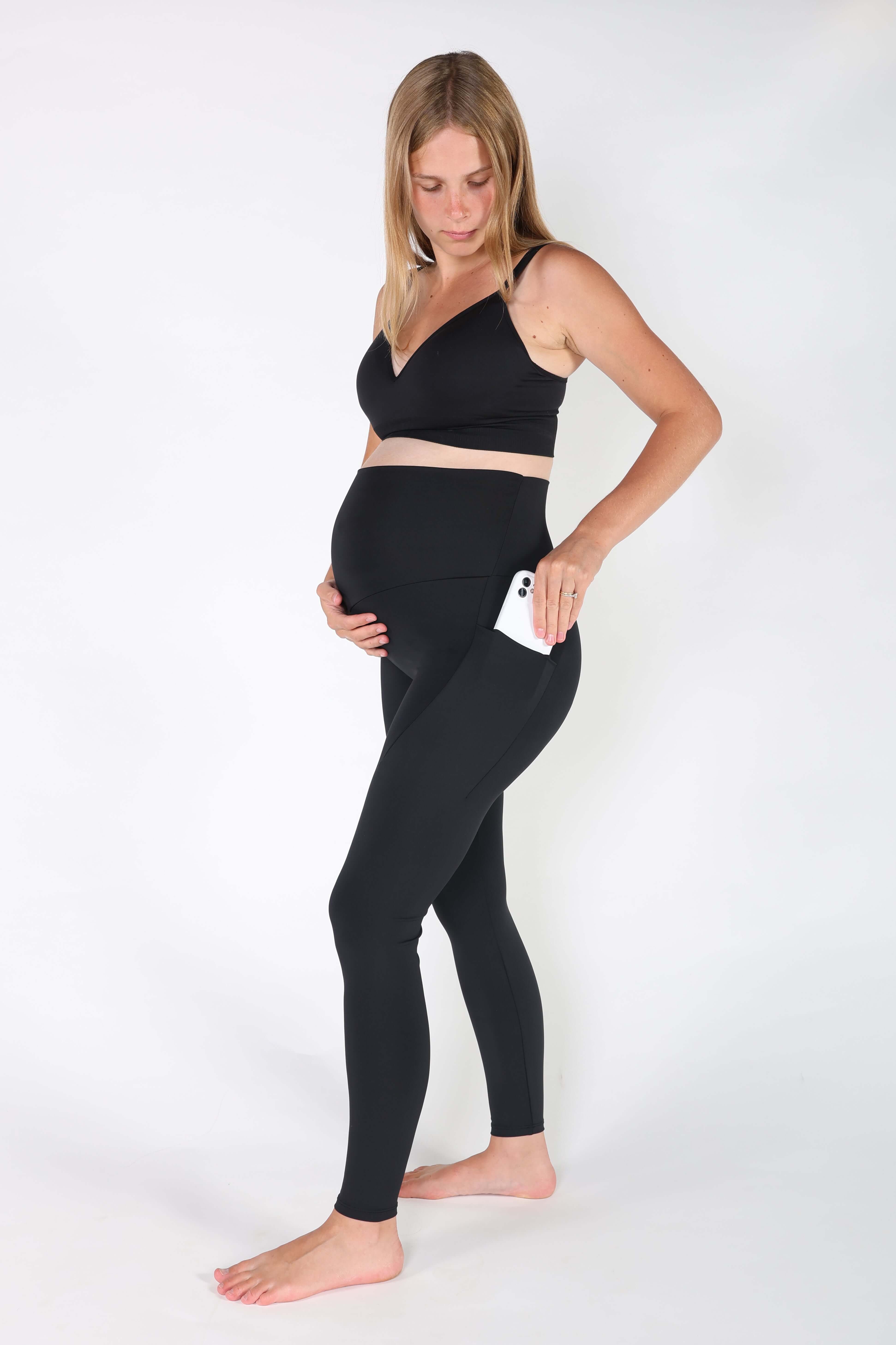 VAALIA™ Everyday Comfort Hi-Rise Maternity Pocket Legging