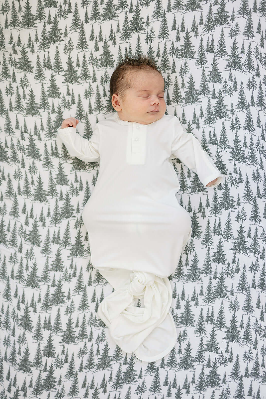 Forest Muslin Crib Sheet