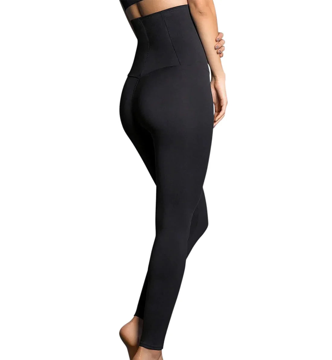 Leonisa Post Pregnancy High Waisted Firm Compression ActiveLife Leggings - Size Large