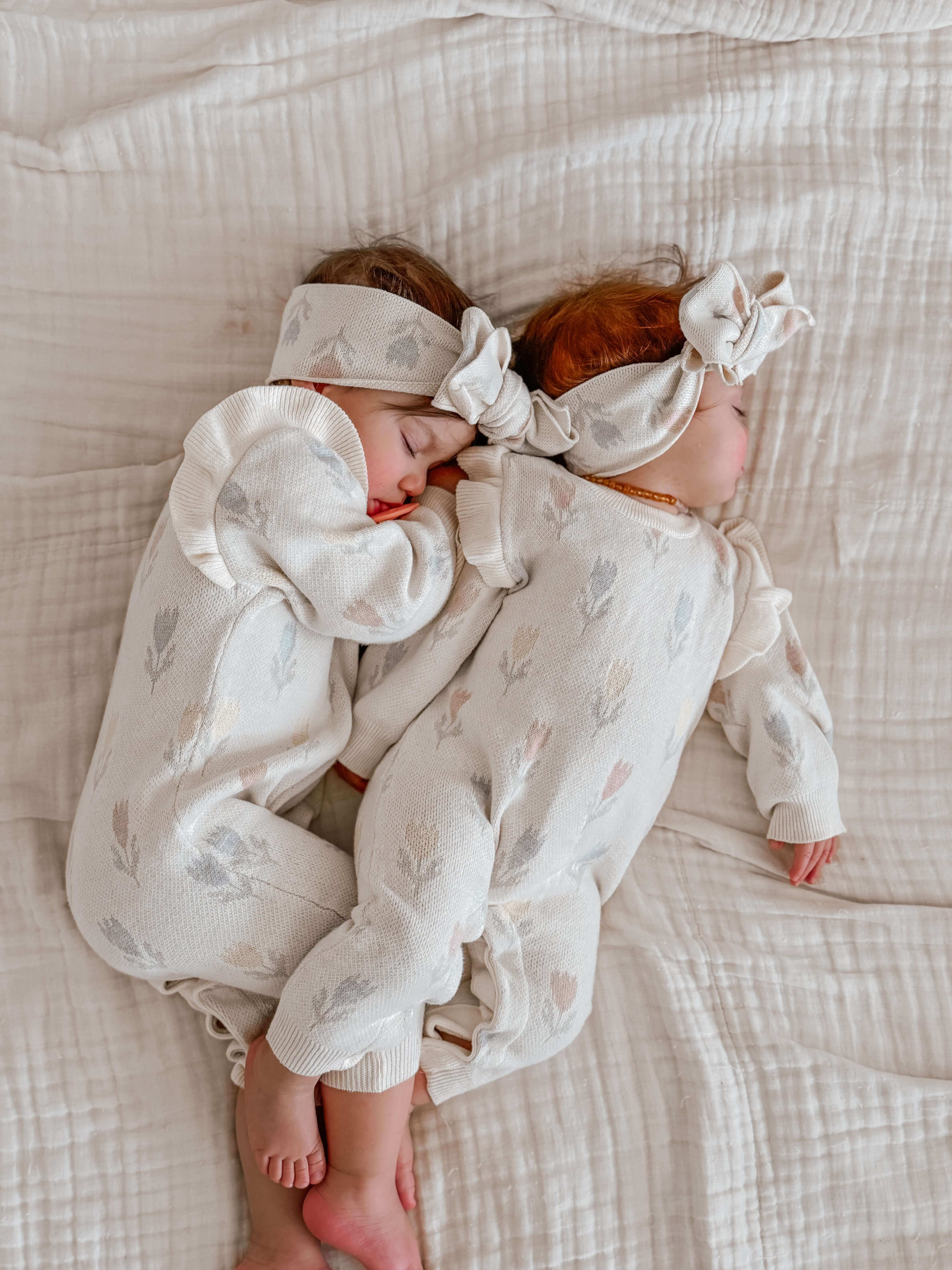 Luna + Luca Tulip Jacquard Jumpsuit