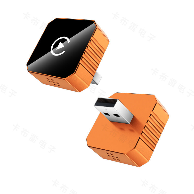 Wireless CarPlay & Android Auto Box – Plug & Play, Voice Control