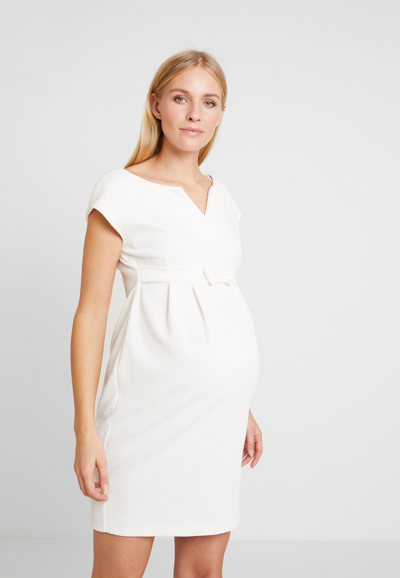 9fashion Maternity Off-White Dress Fergie
